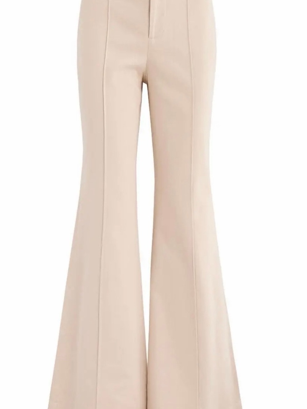Alice + Olivia The Trouser Jean Chino High Rise Flare Pants - Picture 8 of 8